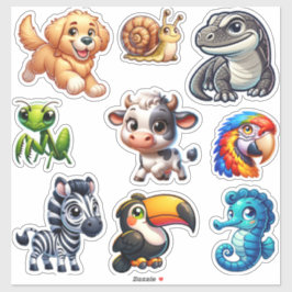 Enchanted Wildlife Wonderland Stickers Collectie