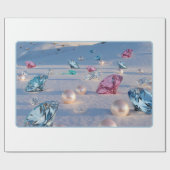 Enchanted Winter Elegance Wrapping Paper Cadeaupapier (Vlak)
