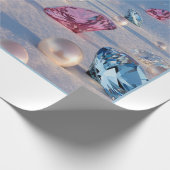 Enchanted Winter Elegance Wrapping Paper Cadeaupapier (Hoek)