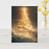 Enchanted Winter Glow Kaart (Gele Bloem)