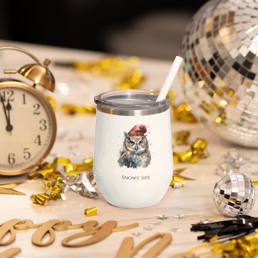 Enchanted Winter Owl, op maat