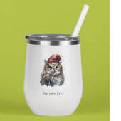 Enchanted Winter Owl, op maat