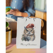 Enchanted Winter Owl, op maat Medium Cadeauzakje