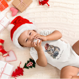 Enchanted Winter Owl, op maat Romper