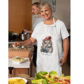 Enchanted Winter Owl, op maat Schort