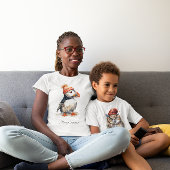 Enchanted Winter Owl, op maat T-shirt