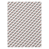 Enchanted Winter Owl, op maat Tafelkleed (Voorkant)