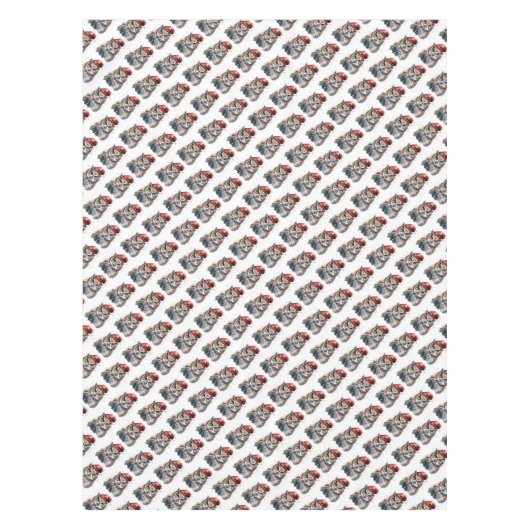 Enchanted Winter Owl, op maat Tafelkleed (Voorkant)