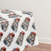 Enchanted Winter Owl, op maat Tafelkleed (Voorbeeld)