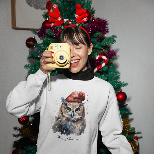 Enchanted Winter Owl, op maat Trui