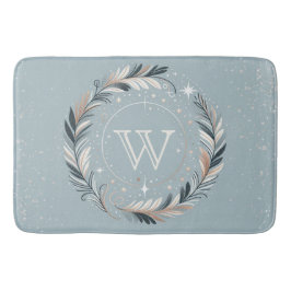 Enchanted Winter Wreath Badmat