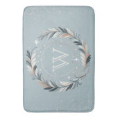 Enchanted Winter Wreath Badmat (Voorkant Verticaal)
