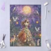 Enchanted Woodland Animals & Fairy Decoupage Paper Tissuepapier (Craft)