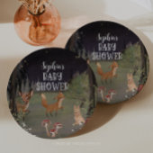Enchanted Woodland Baby shower Decor Papieren Bordje