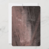 Enchanted Woodland Baby shower Invitation Kaart (Achterkant)