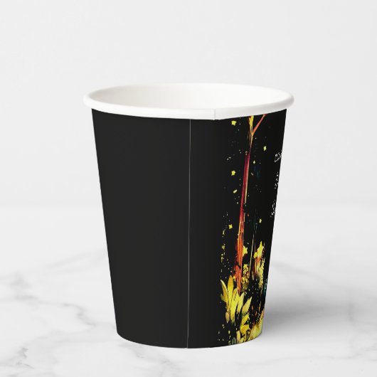 Enchanted Woodland Baby shower Papieren Bekers (Rechts)