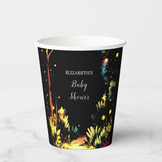 Enchanted Woodland Baby shower Papieren Bekers (Voorkant)