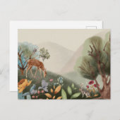 Enchanted Woodland Briefkaart (Voorkant / Achterkant)