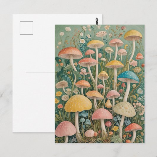 Enchanted Woodland Briefkaart (Voorkant / Achterkant)