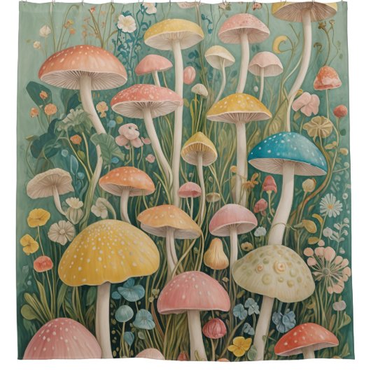 Enchanted Woodland Douchegordijn (Voorkant)