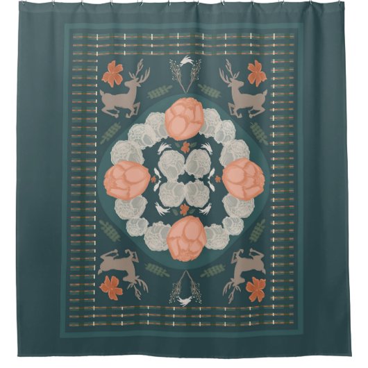 Enchanted Woodland Douchegordijn (Voorkant)