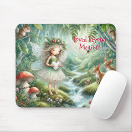 Enchanted Woodland Fairy Mouse Pad Muismat