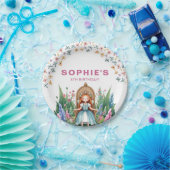 Enchanted Woodland Fairy Princess Verjaardag Papieren Bordje (Feest)