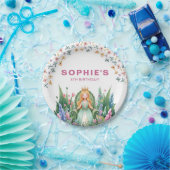 Enchanted Woodland Fairy Princess Verjaardag Papieren Bordje (Feest)
