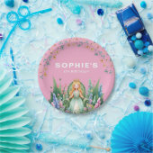 Enchanted Woodland Fairy Princess Verjaardag Papieren Bordje (Feest)