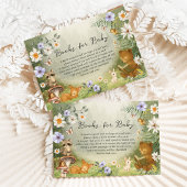 Enchanted Woodland Forest Animals Books for Baby Informatiekaartje