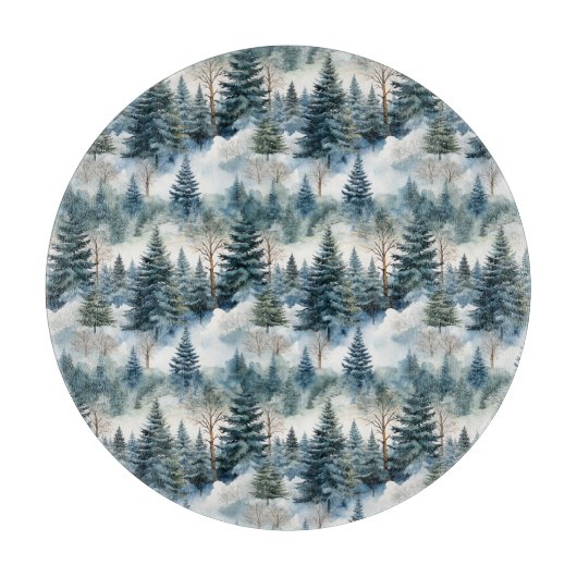 Enchanted Woodland Forest Snijplank (Voorkant)