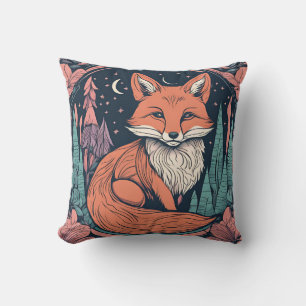 Enchanted Woodland Fox D20 Kussen