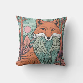 Enchanted Woodland Fox D2 Kussen