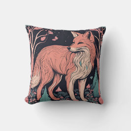 Enchanted Woodland Fox D4 Kussen