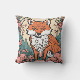 Enchanted Woodland Fox D5 Kussen