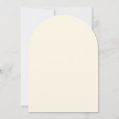 Enchanted Woodland Mushroom Baby Shower Kaart (Achterkant)