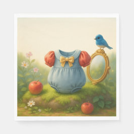 Enchanted Woodland Princess Baby Shower Fairytale Servet