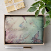 Enchanted Woodland Unicorn Butterflies Decoupage  Tissuepapier (Geschenk)