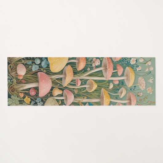 Enchanted Woodland Yogamat (Achterkant (horizontaal))