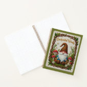 Enchanted Woods Embroidered Forest Gnome Journal Notitieboek (Binnen)