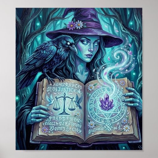 EnchantedBlueForest Poster (Voorkant)