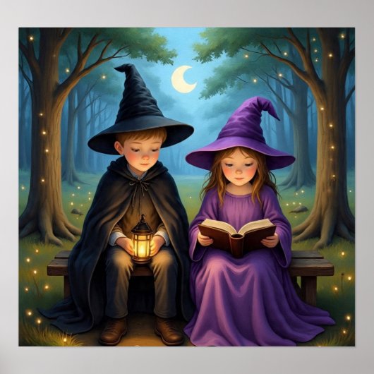 EnchantedForestWitch Poster (Voorkant)