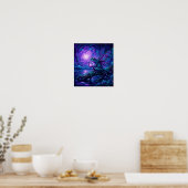 EnchantedTreeFrog Poster (Keuken)