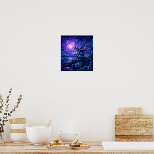 EnchantedTreeFrog Poster (Keuken)