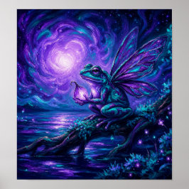 EnchantedTreeFrog Poster