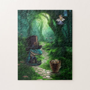 Enchanter Forest Fairy Dragon Puzzle Legpuzzel