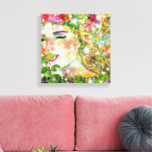 Enchanterende godin canvas afdruk (Insitu (Woonkamer))