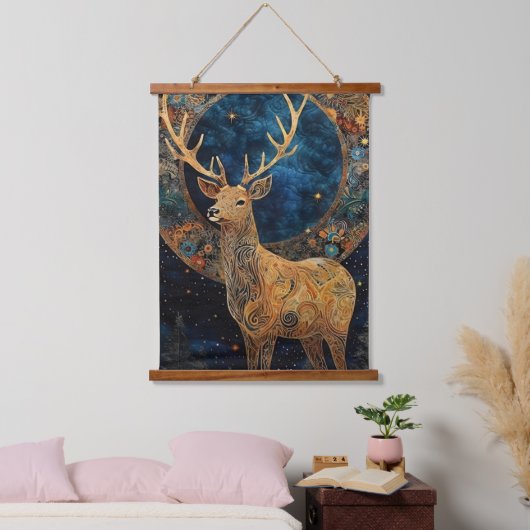 Enchanterende kunstwerken hangend wandkleed (Slaapkamer)