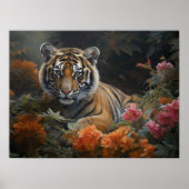 Enchanterende Oerwoud-krab - Magische Waterverf ti Poster (Voorkant)