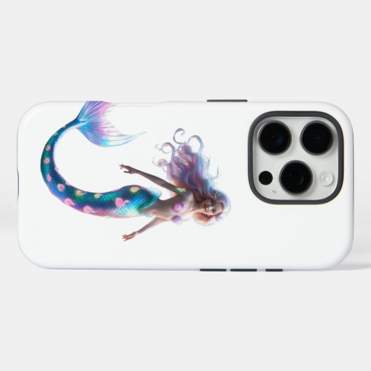 Enchanterende zeemeermin Case-Mate iPhone case (Achterkant (horizontaal))